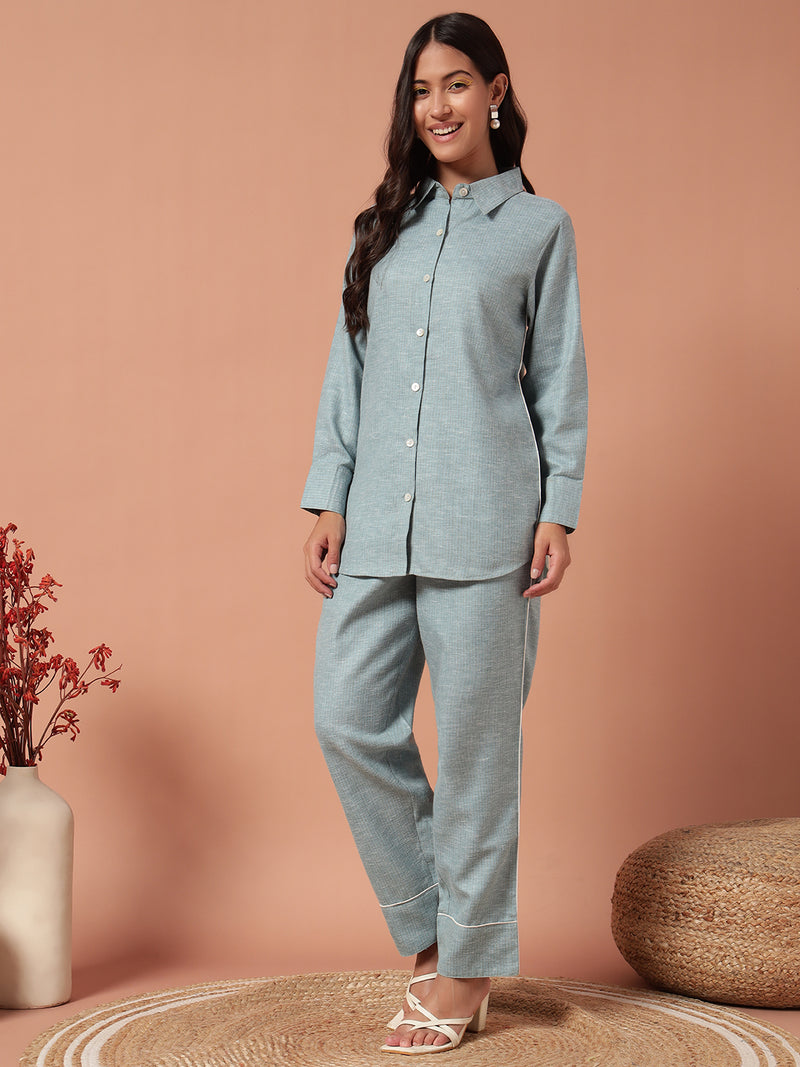 Women Co-ord set - SKY