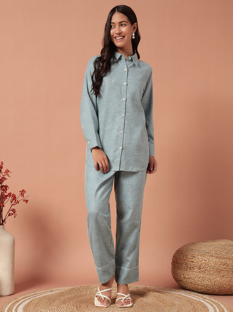 Women Co-ord set - SKY