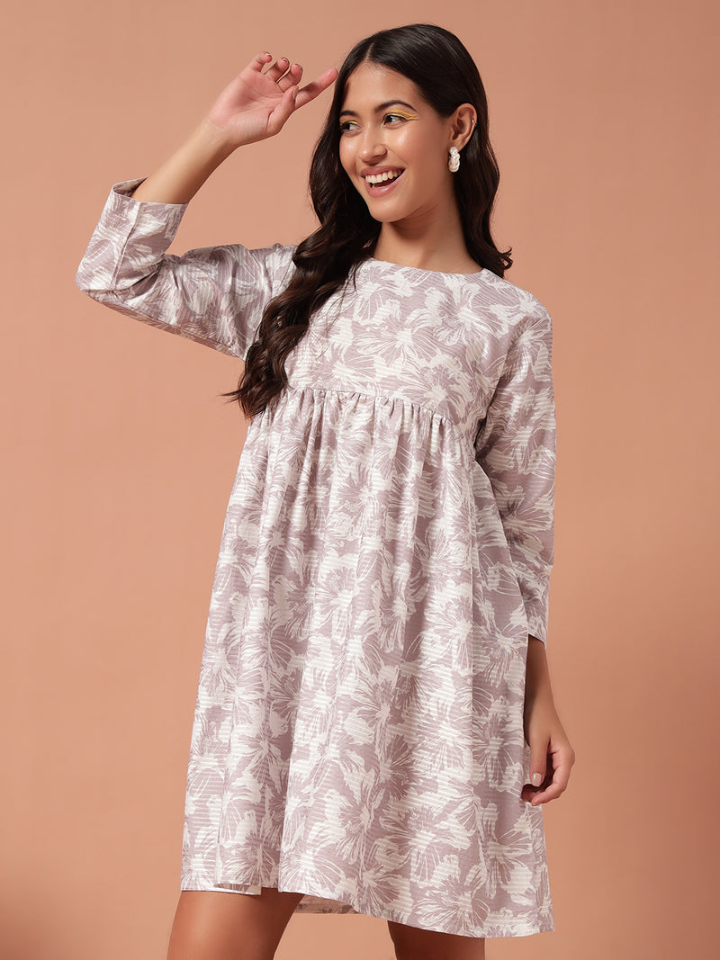 Women Frock - PASTEL PINK