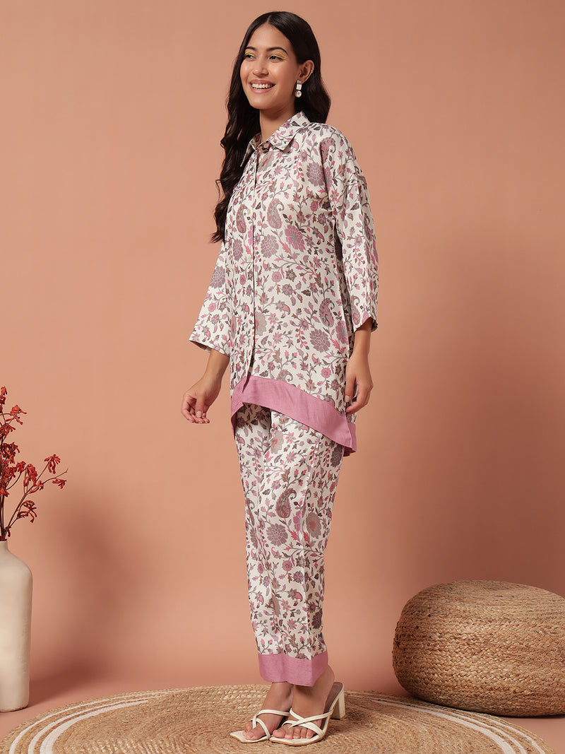 Women Co Ord set - OFFWHITE