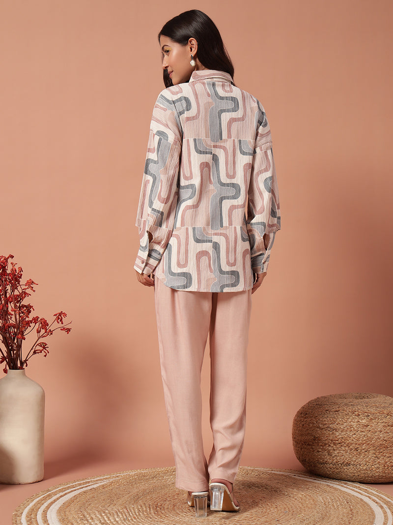 Women Co Ord set - COFFEE