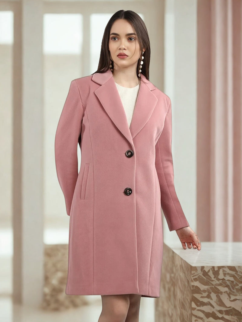 Tweed Longlength Winter Trench Coat Pack of 2