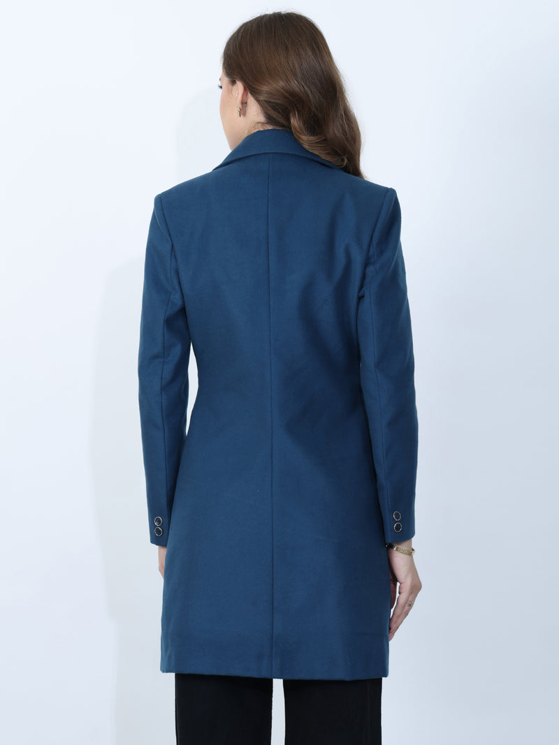 Indigo Long Winter Coat