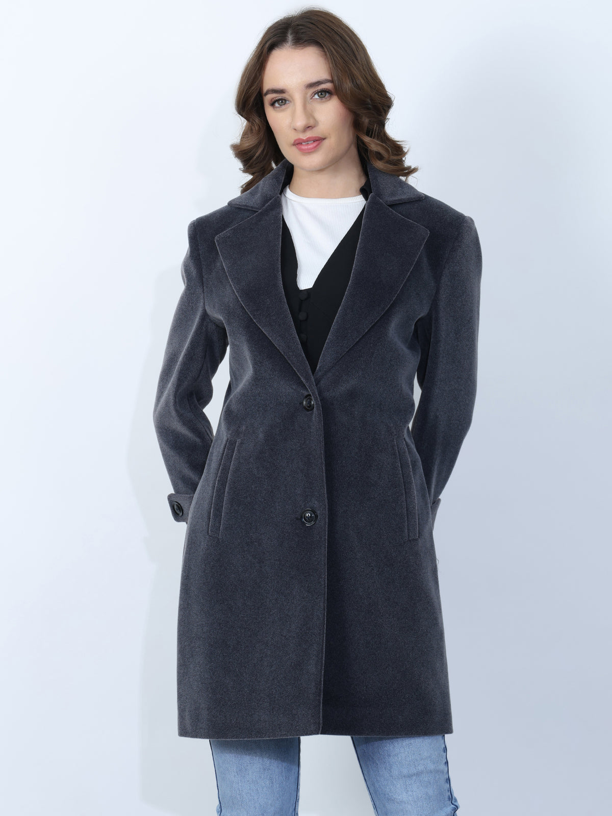 Black Long Winter Coat