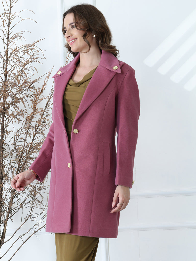 Rose Winter Trench Coat