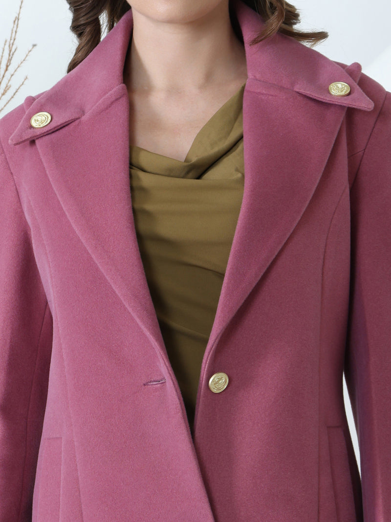 Rose Winter Trench Coat