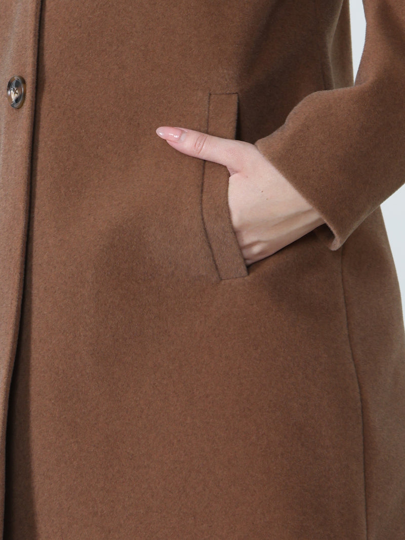 Coffee Brown Long Coat
