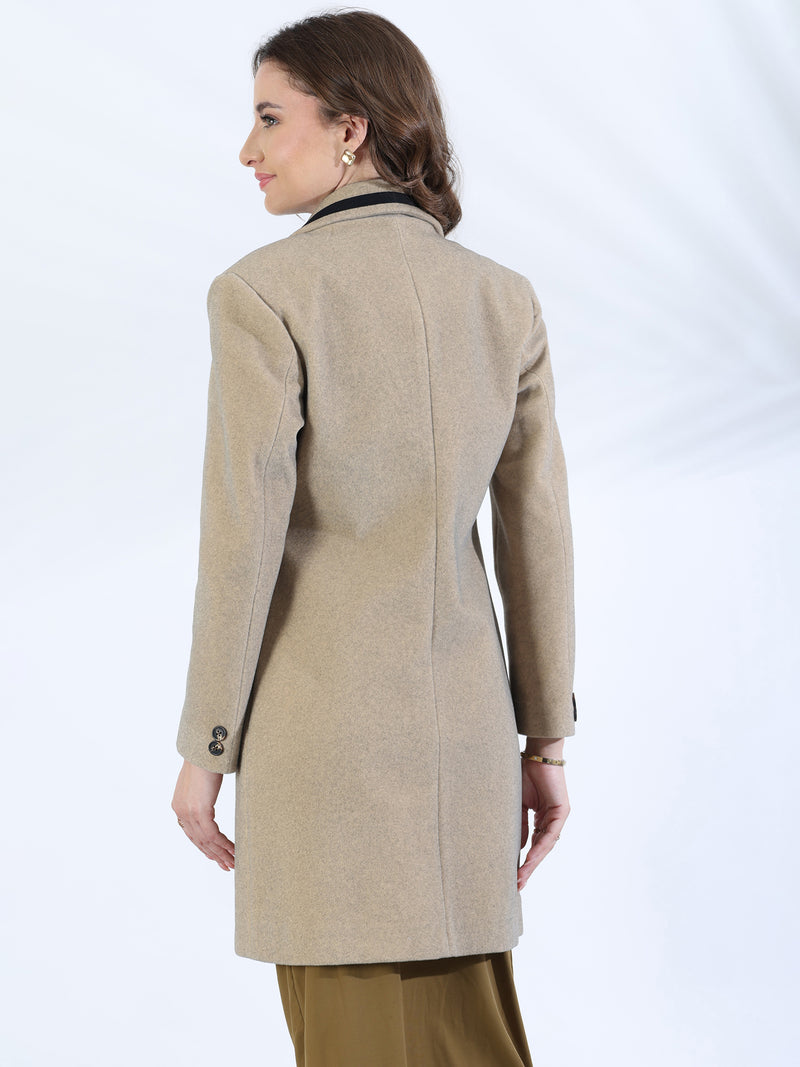 Light Khaki Trench Coat