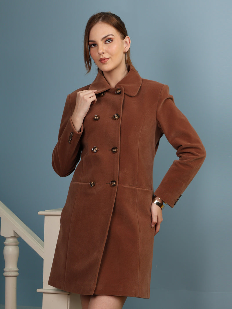Brown Premium Winter Overcoat