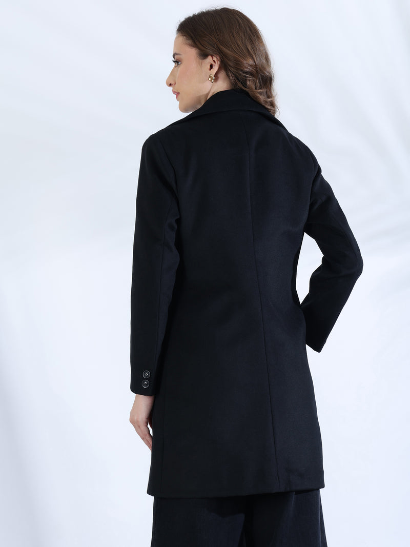 Black Long Trench Coat