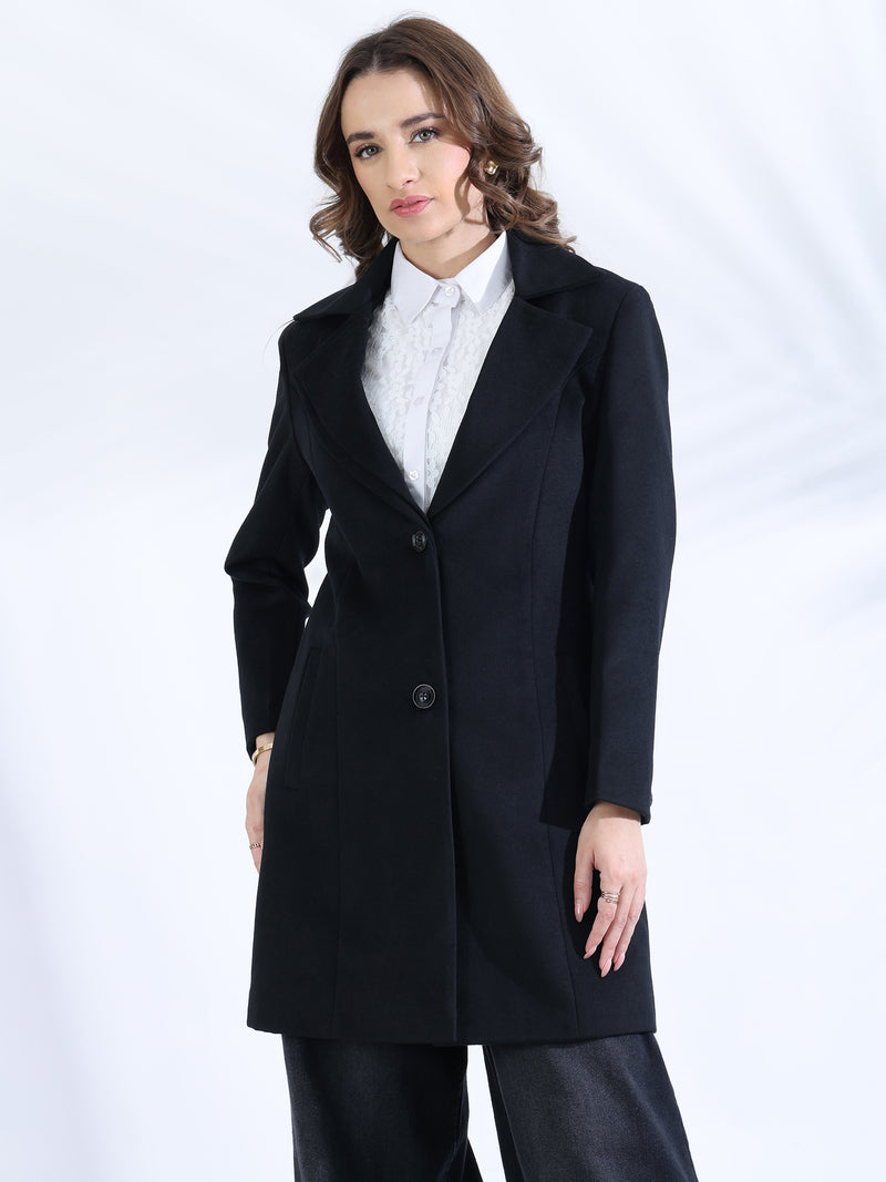 Black Long Trench Coat