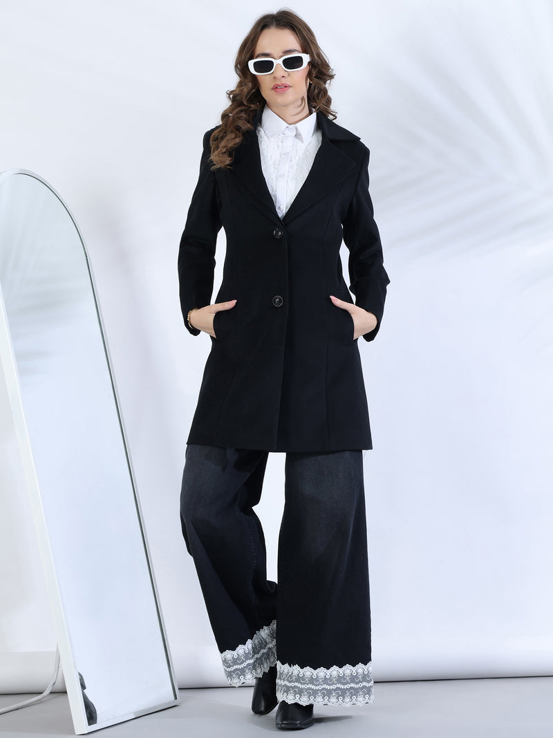 Black Long Trench Coat