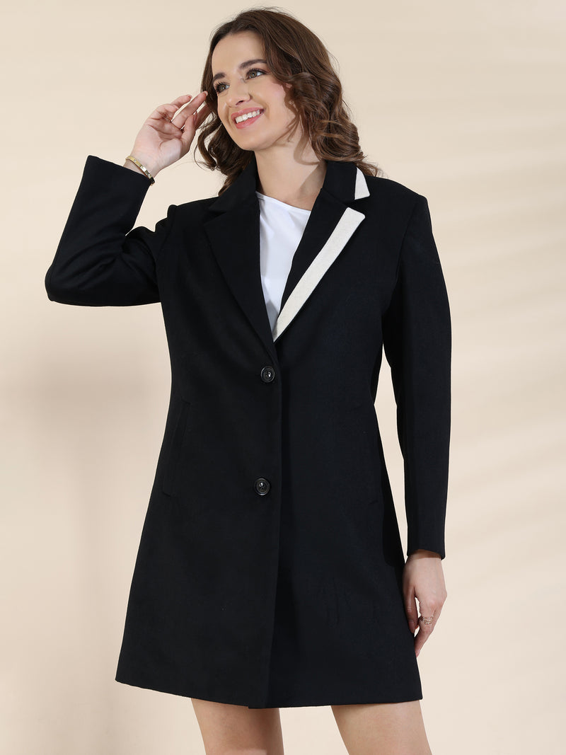 Black Winter Long Coat