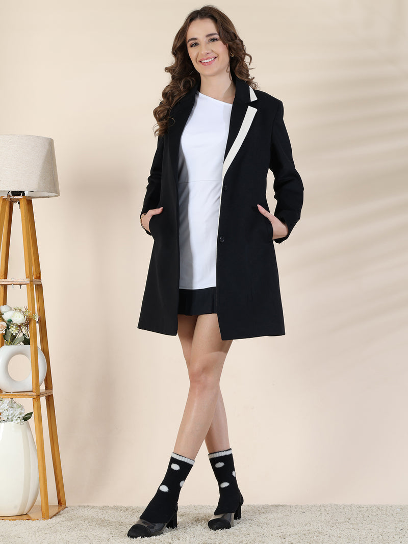 Black Winter Long Coat