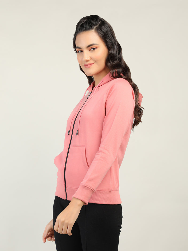 WOMEN WINTER HOODED SWEATSHIRT