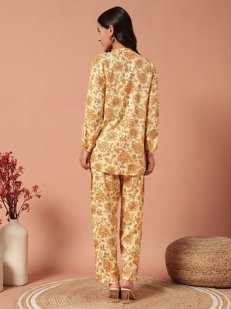Women Co Ord set - MUSTARD