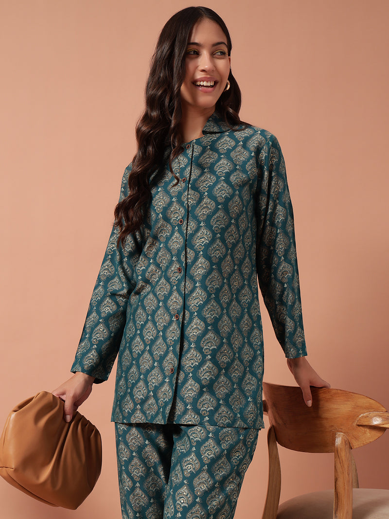 Women Co Ord set - AIRFORCE
