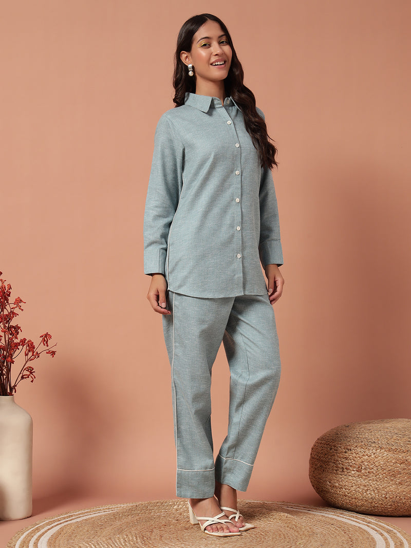 Women Co-ord set - SKY