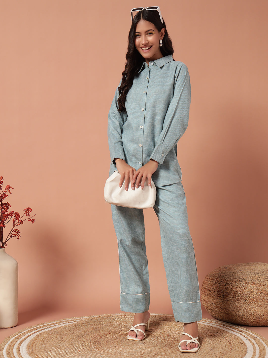 Women Co-ord set - SKY