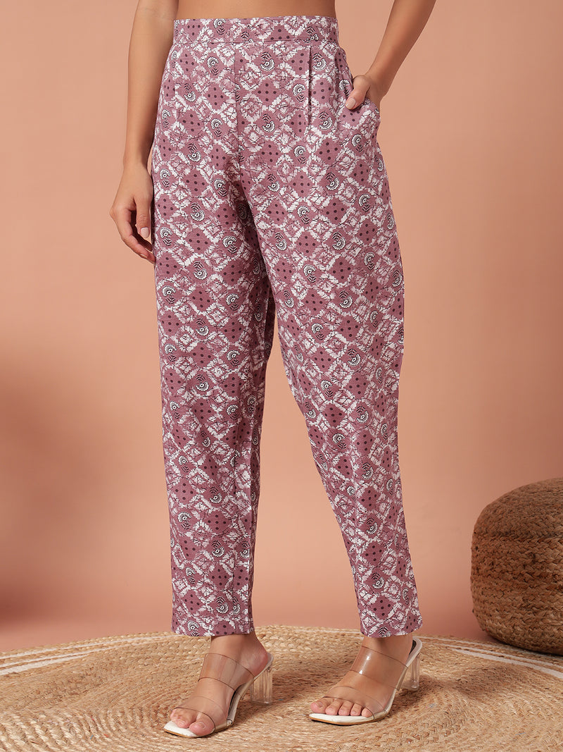 Women Co Ord set - Red Wood