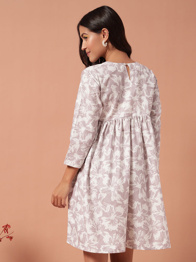 Women Frock - PASTEL PINK