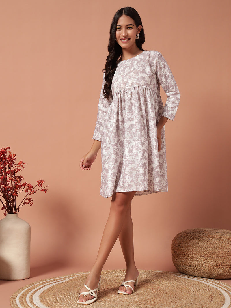 Women Frock - PASTEL PINK