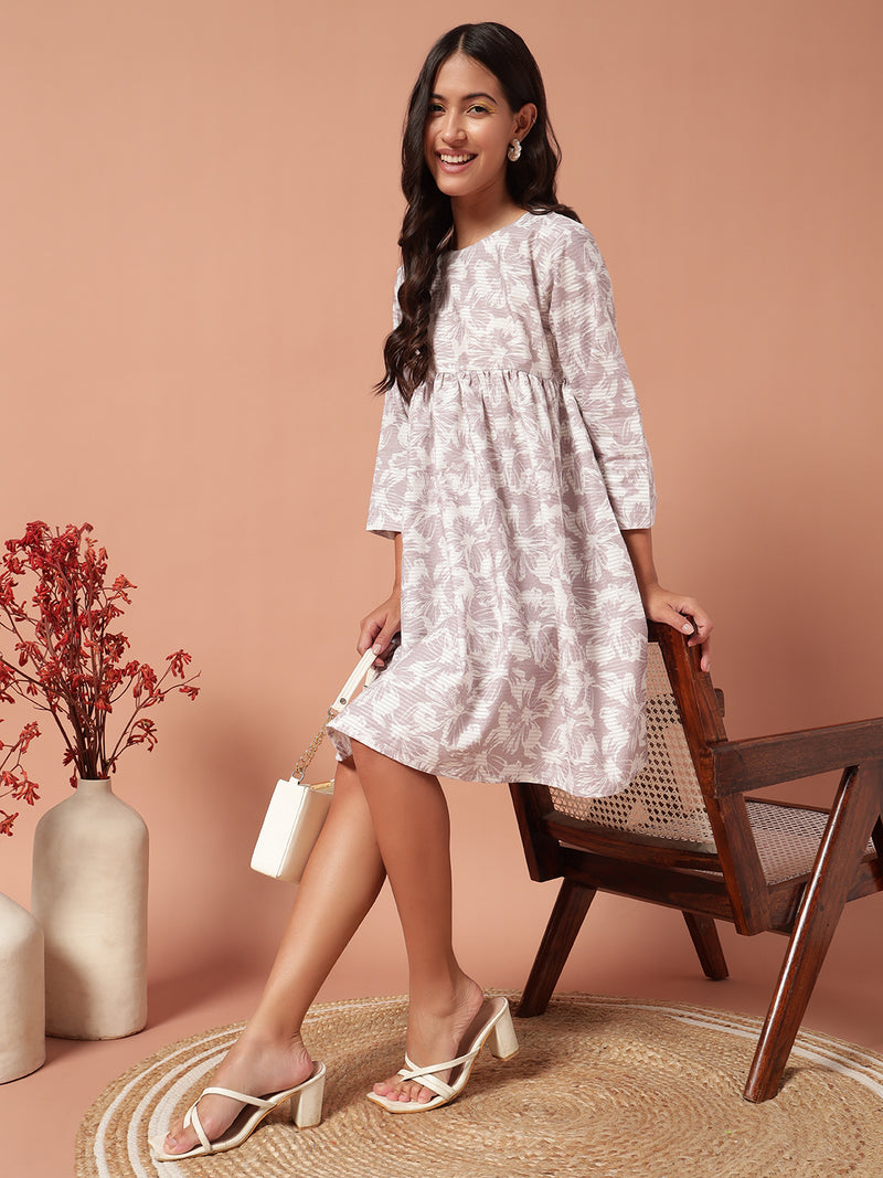 Women Frock - PASTEL PINK