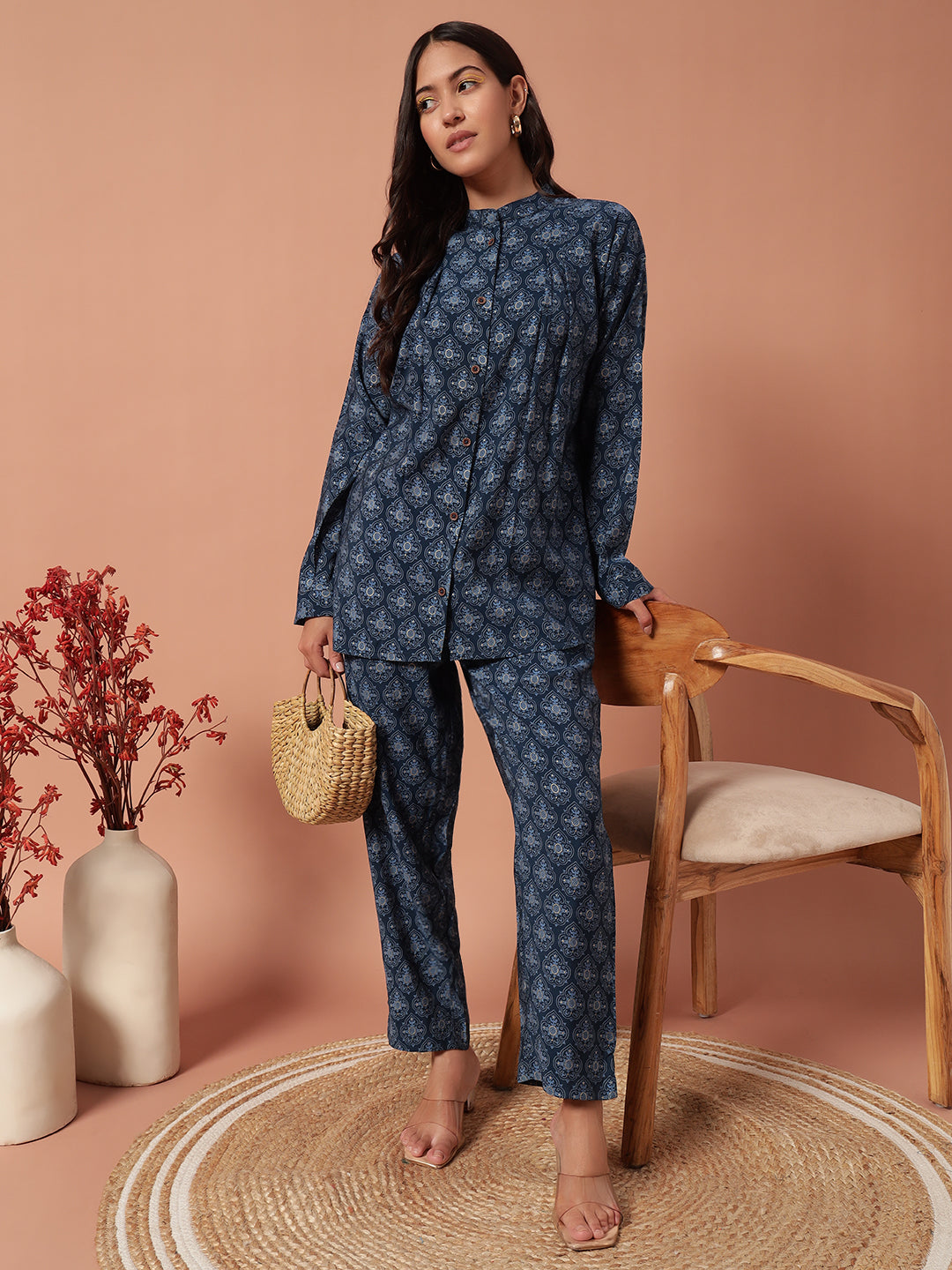 Women Co Ord set - INDIGO