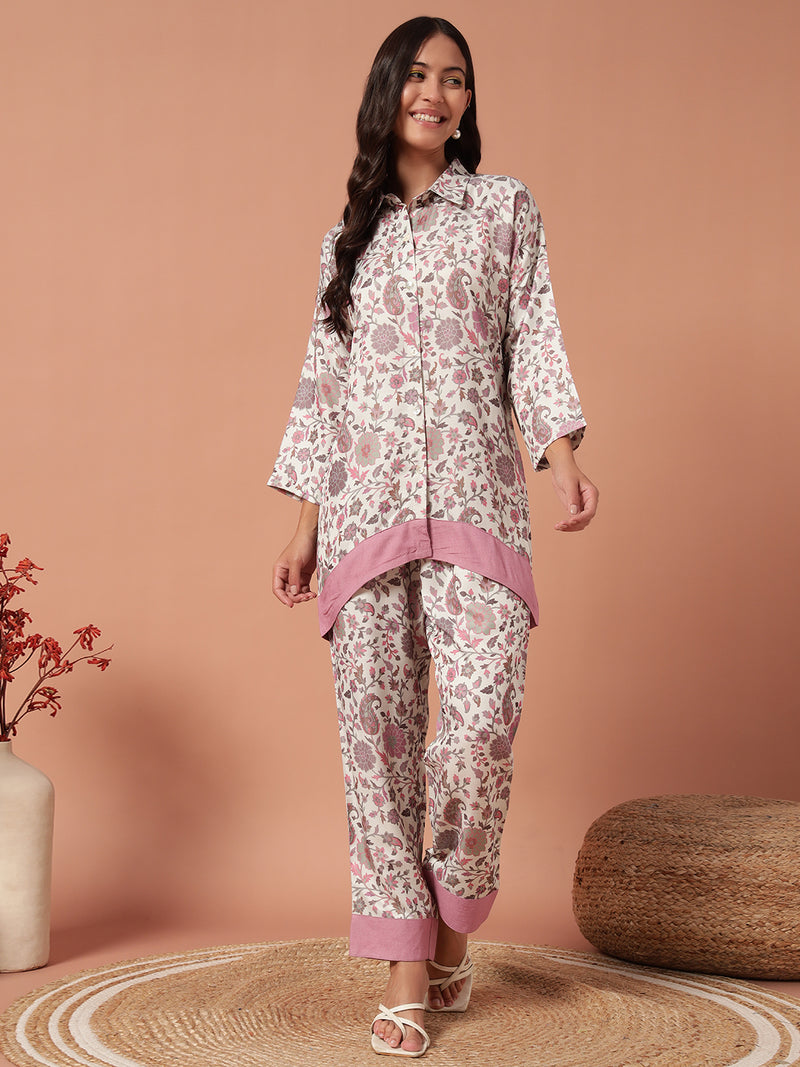 Women Co Ord set - OFFWHITE