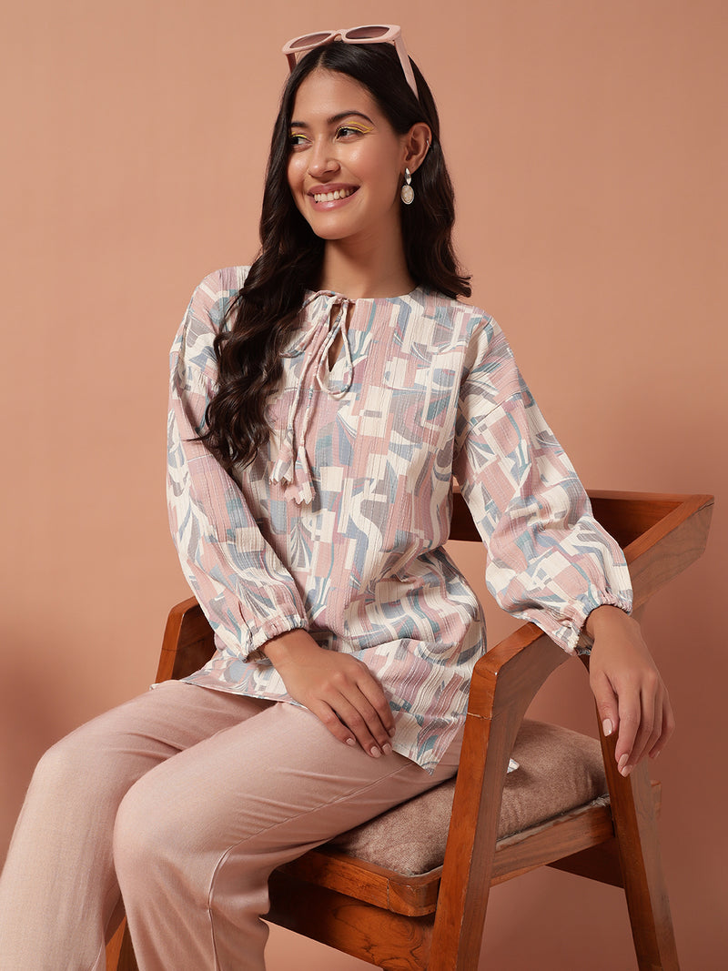 Women Co Ord set - Pastel Pink