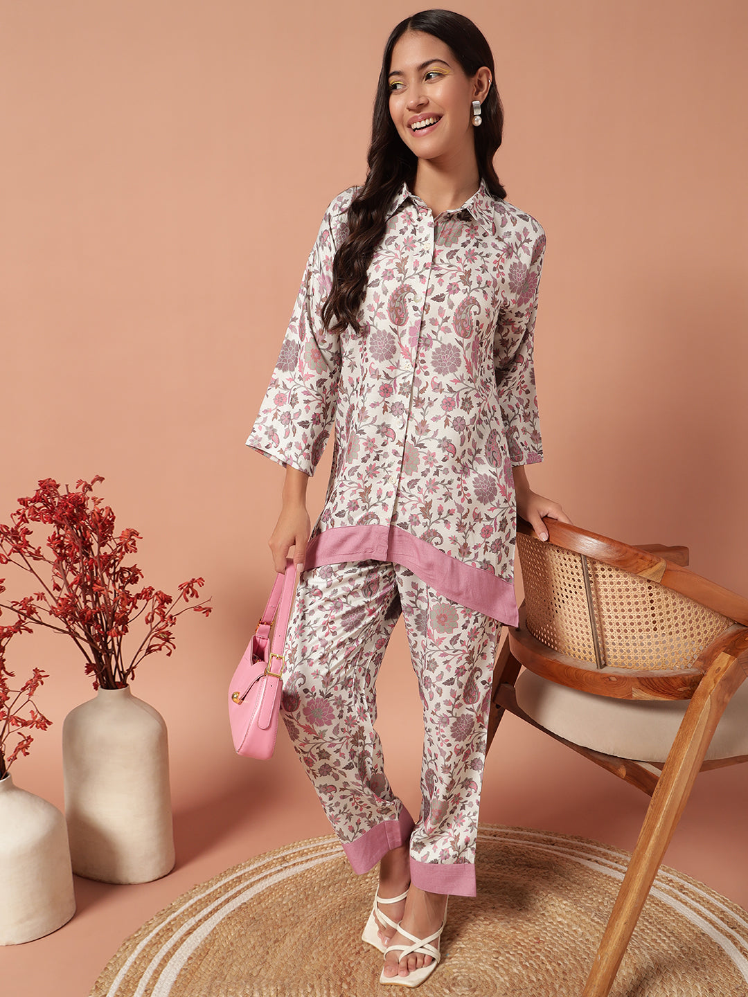 Women Co Ord set - OFFWHITE