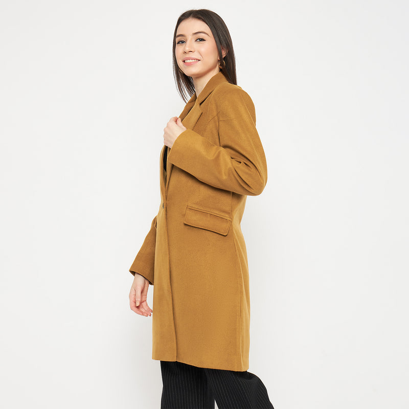 Women's Winter Coat -Caramel