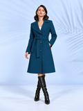 Airforce Belted Winter Trench Coat