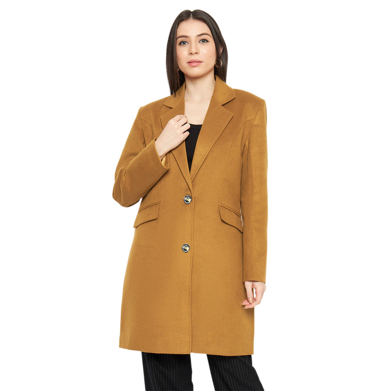 Women's Winter Coat -Caramel