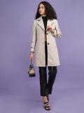 PLAGG Women Winter Stylish Coat - Wheat