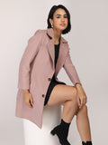 Bubblegum Longline Winter Trench Coat