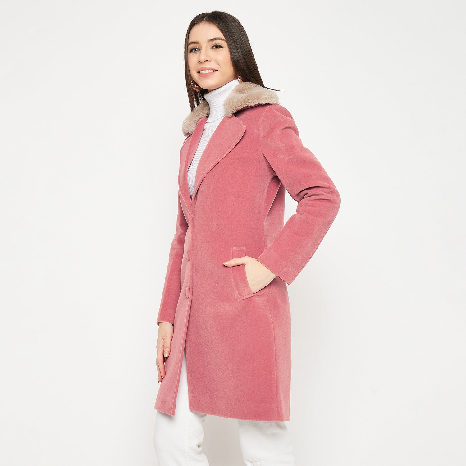 Blush winter coat best sale