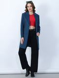 Indigo Long Winter Coat