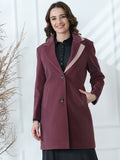 Mauve Winter Overcoat