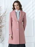 Pink Long Overcoat