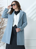 Blue Winter Overcoat