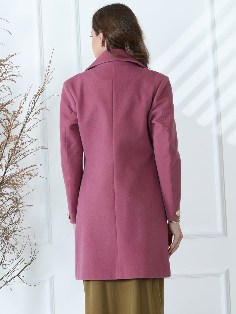 Rose Winter Trench Coat