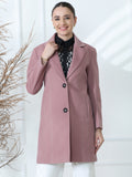 Lilac Winter Overcoat