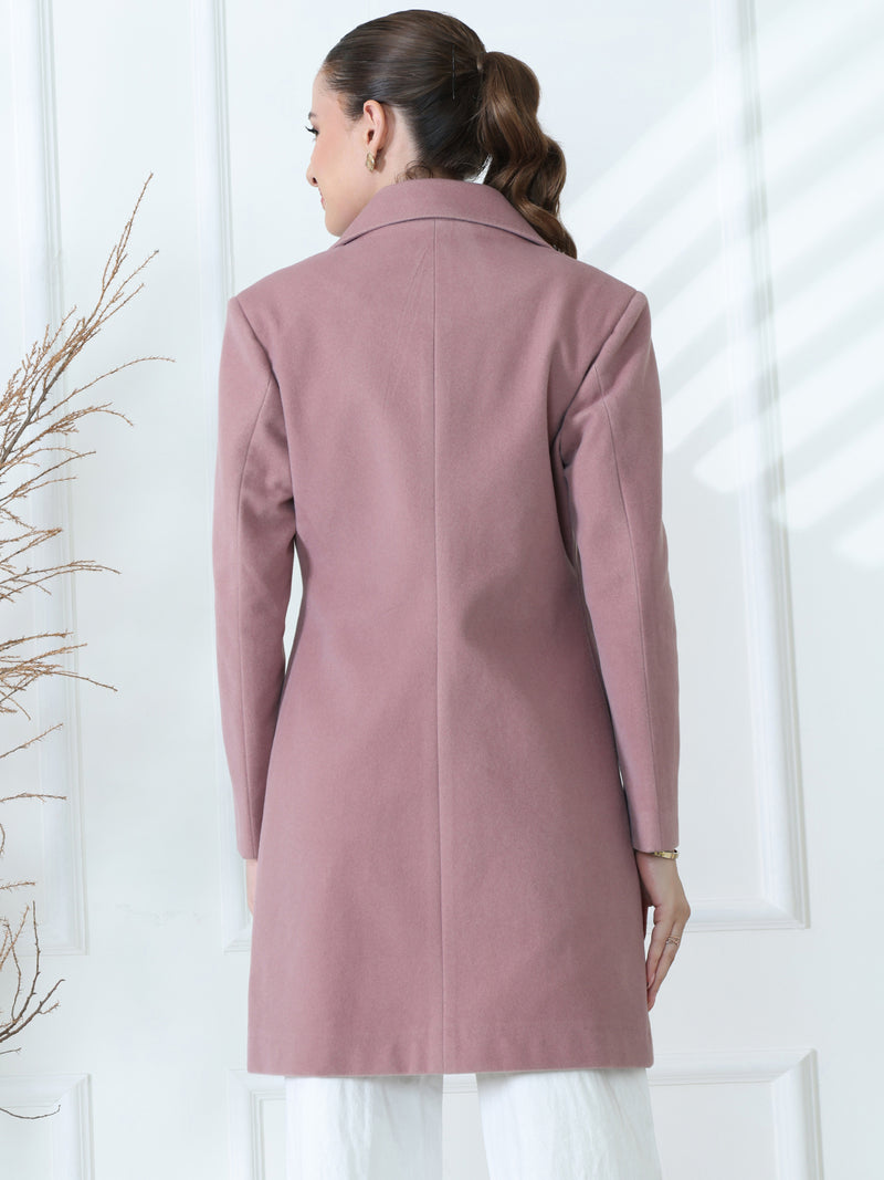 Lilac Winter Overcoat