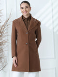 Coffee Brown Long Coat
