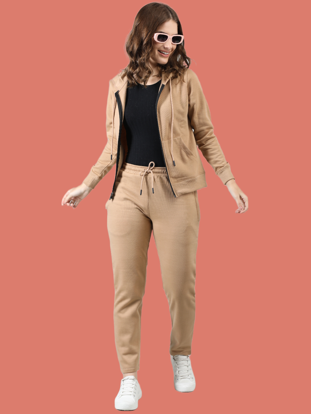 HRIKSHIKA FASHION Track Suit for Winter-wear Solid Fleece Tracksuit Set,  Jogger Set for Girls & Women (Big, X-Large, Dark Green) : Amazon.in: Fashion