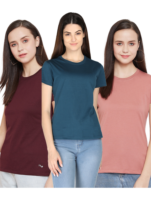 Tshirt Pack of 3 Buy @649/-