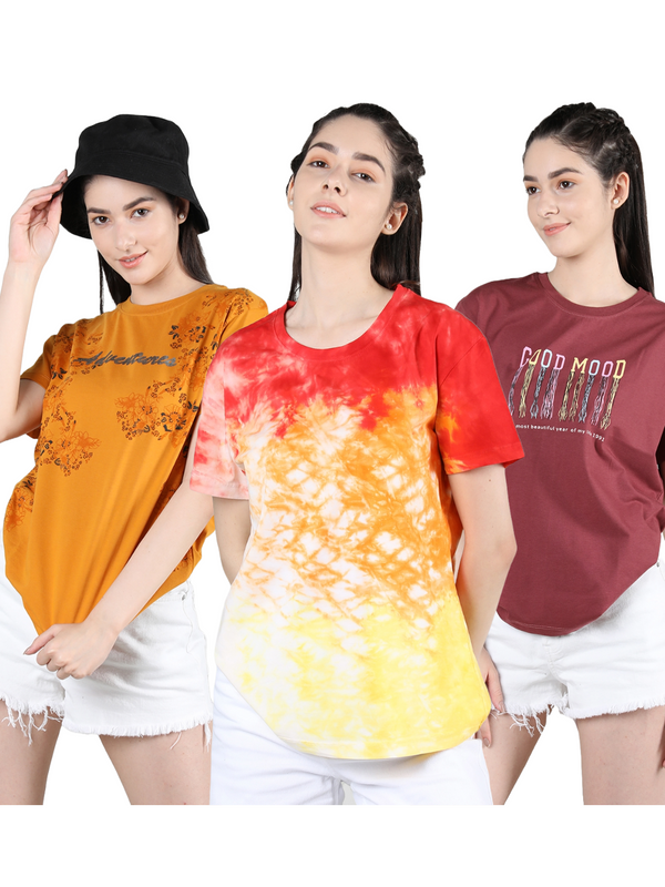 Tshirt Pack of 3 Buy @749/-