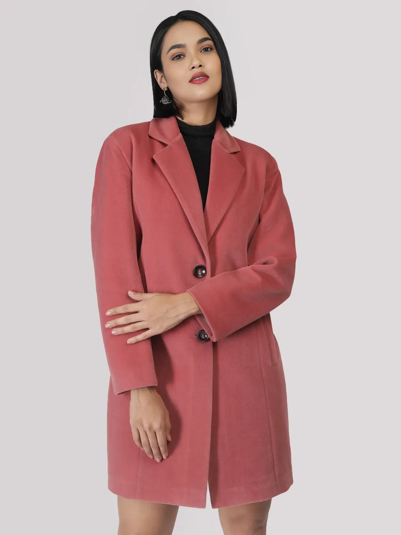 Tweed Longlength Winter Trench Coat Pack of 2