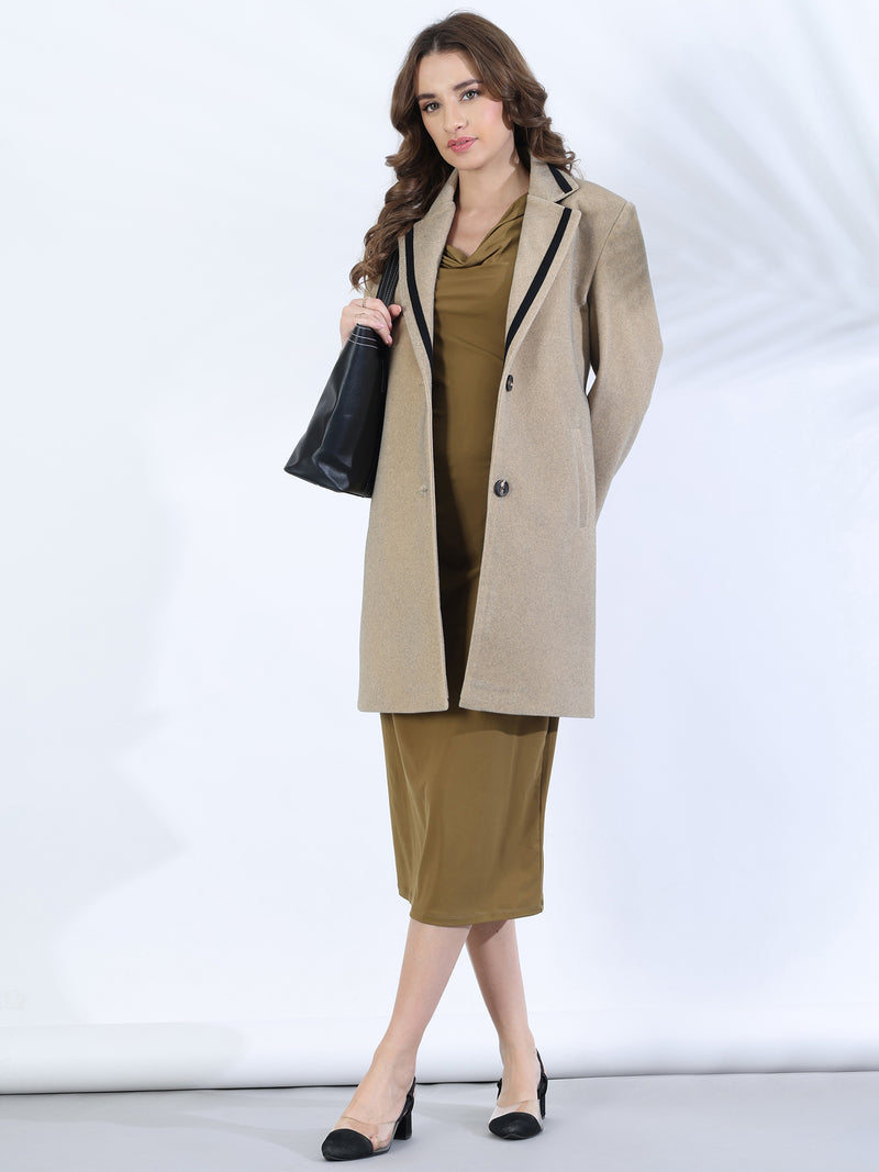 Light Khaki Trench Coat